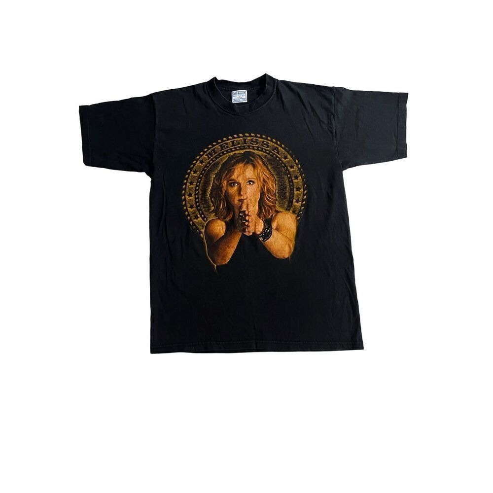Vintage Melissa Etheridge 2002 Summer Tour T-shirt Size M Made in USA